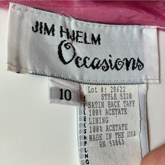 Y2K Semiformal Maxi Dress Prom Gown Satin Back Taffeta Orange Pink Creamsicle - Picture 9 of 10